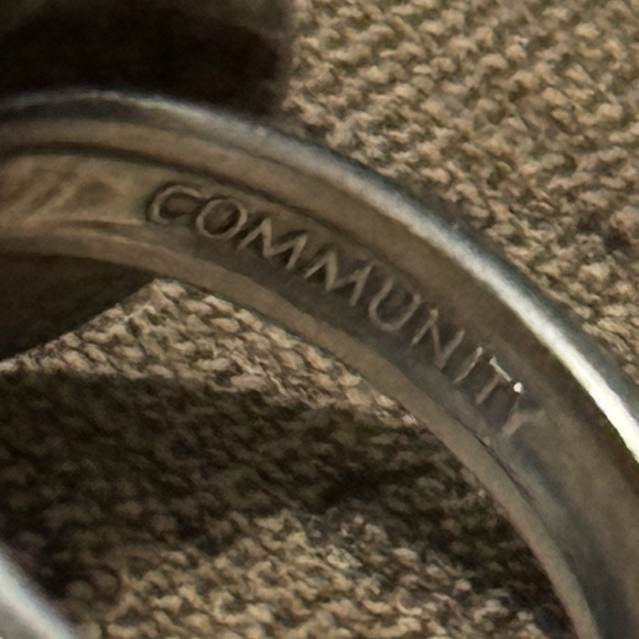 Vintage Ring-Silver-Repurposed Oneida Flatware - Picture 8 of 16